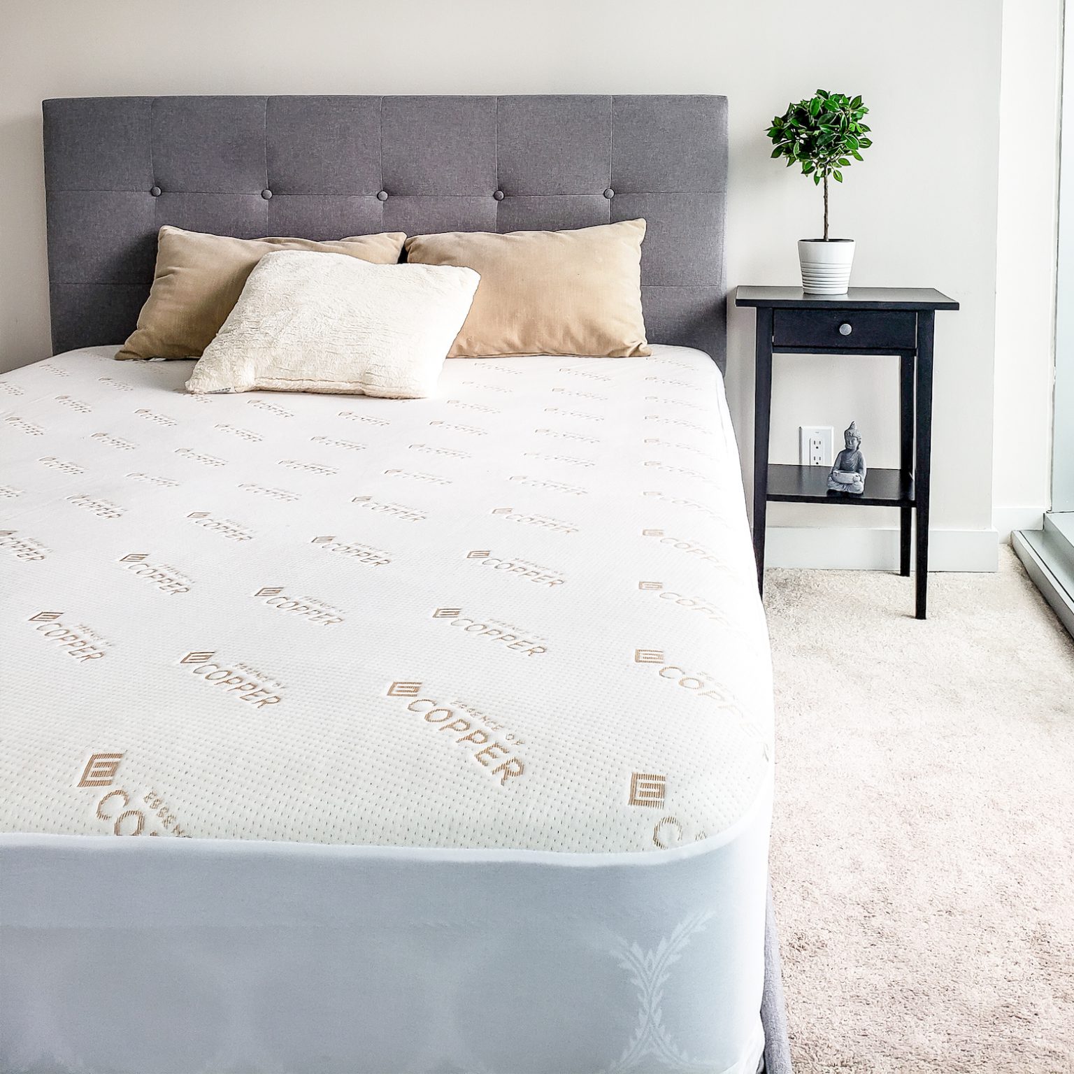 CopperInfused Mattress Protector Paarizaat