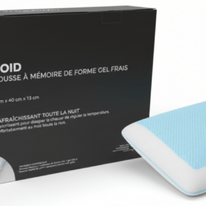 Chill Wave Cooling Gel Memory Foam Pillow